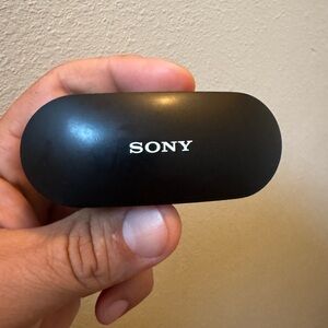 Sony WF-SP800N Black Earbud Case (Charging Case Only)